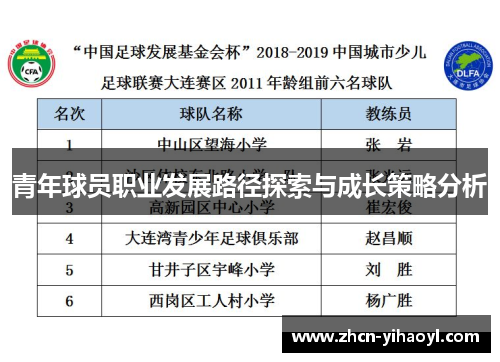 青年球员职业发展路径探索与成长策略分析